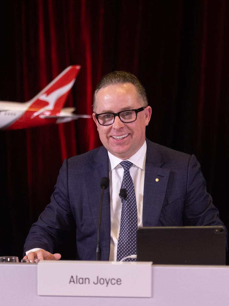 Former CEO Alan Joyce avoided AGM scrutiny after bringing forward his retirement by two months. Picture: Supplied