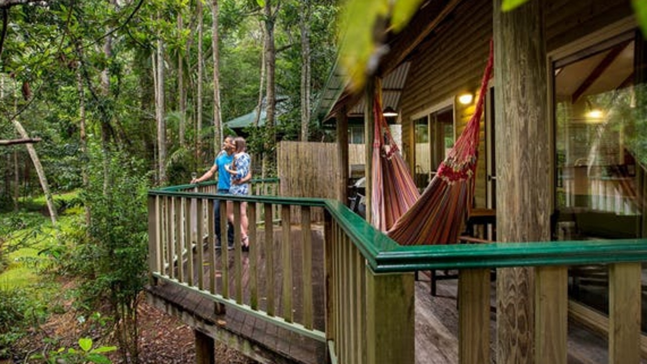 The Narrows Escape Rainforest Retreat has been voted the most romantic stay in the world.