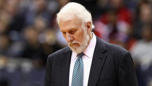 Head coach Gregg Popovich.