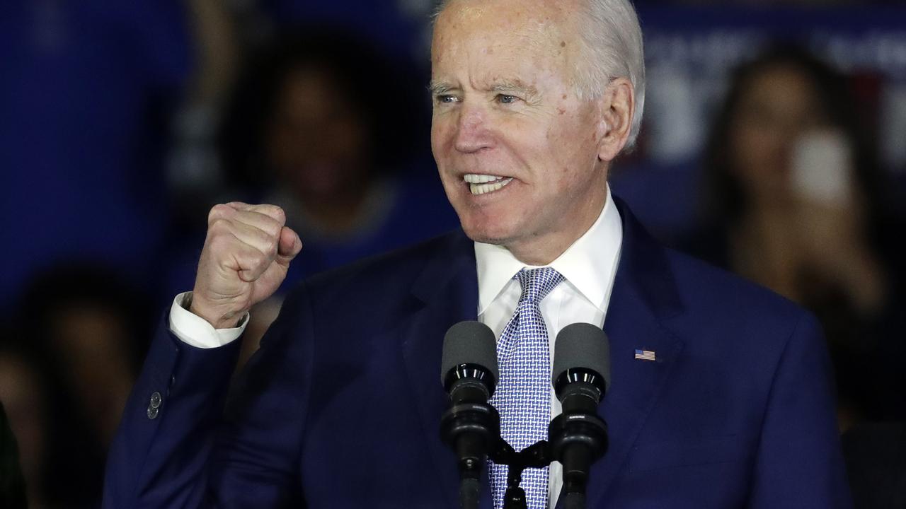 Joe Biden. Picture: Chris Carlson/AP