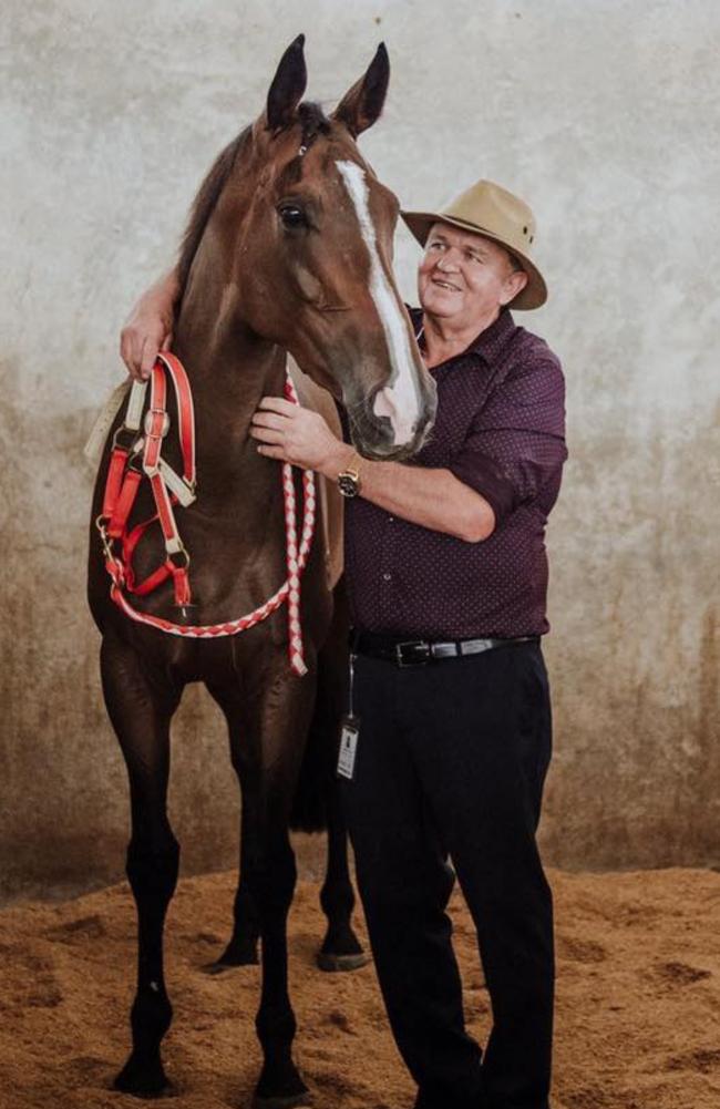 Caloundra racing trainer Garnett Taylor. Picture: Facebook