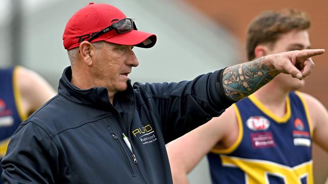 New Riddell coach Arron Bray during his time at Rupertswood. Picture: Andy Brownbill