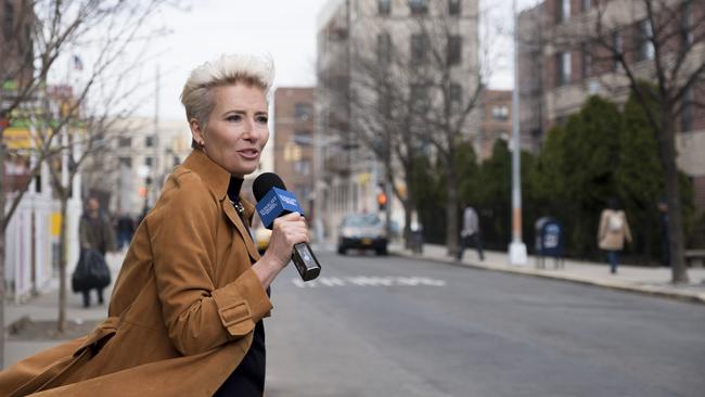 Emma Thompson in the film "Late Night."