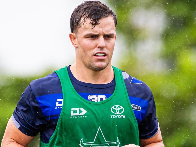 North Queensland Cowboys forward Kai O'Donnell during pre-season training. Picture: Alix Sweeney / North Queensland Cowboys.