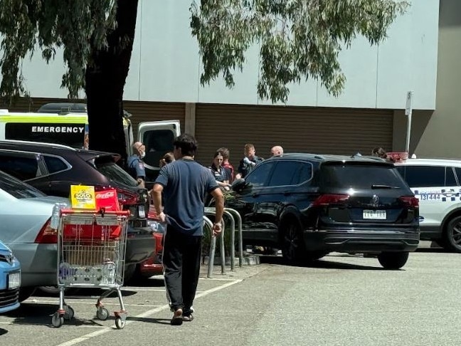 A major police incident unfolded at Lynbrook Village Shopping Centre on Friday. Picture: Supplied,