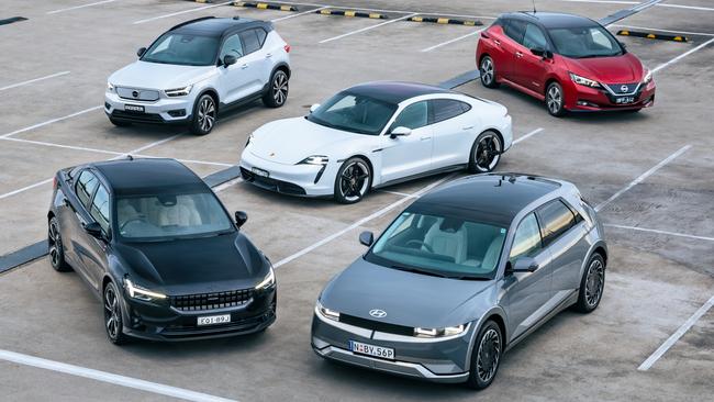 Sales of electric vehicles are being hampered by lack of supply. Picture: Thomas Wielecki