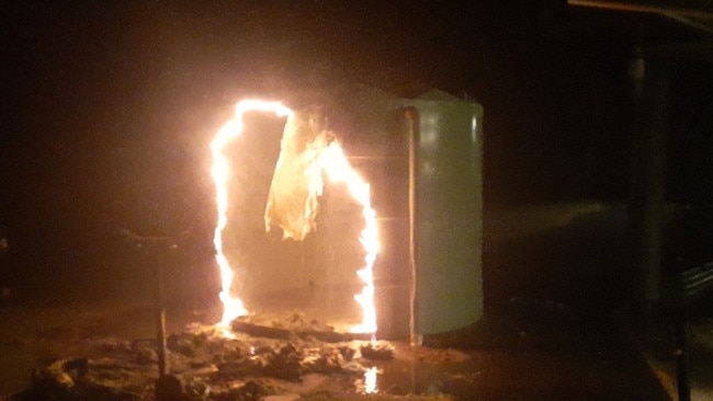 Caboolture Region Environmental Education Centre (CREEC) was vandalised on Sunday morning. Pic: Supplied