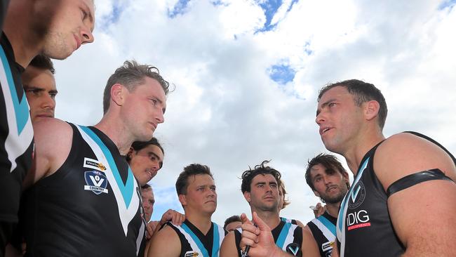 Wonthaggi coach Jarryd Blair has the Power well placed for an assault on the Gippsland league premiership. Picture Yuri Kouzmin