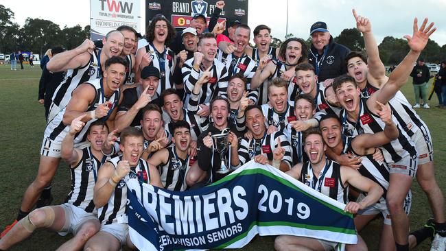 The victorious Narre Warren team. Picture: Josie Hayden