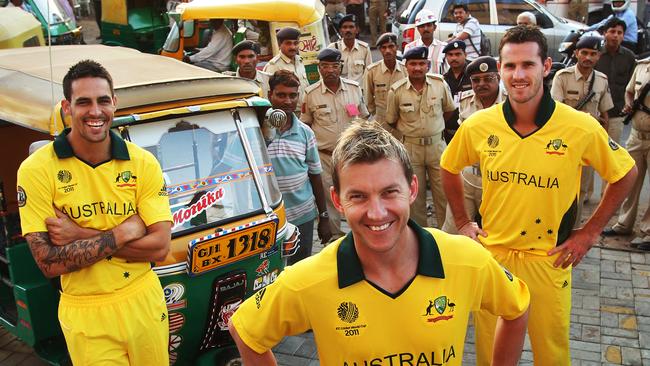 Mitchell Johnson, Brett Lee and Shaun Tait ... take your pick to answer question 9