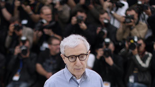 Woody Allen at the Cannes Film Festival in 2016. Picture: AFP