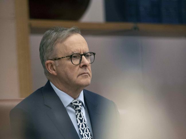 Mr Albanese said before Mr Sogavare’s visit that Australia’s relationship with Solomon Islands was ‘incredibly important’. Picture: NCA NewsWire / Gary Ramage