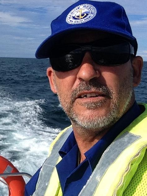 Marine Rescue acting zone duty operations manager Northern Region Rodney Page of Evans Head.