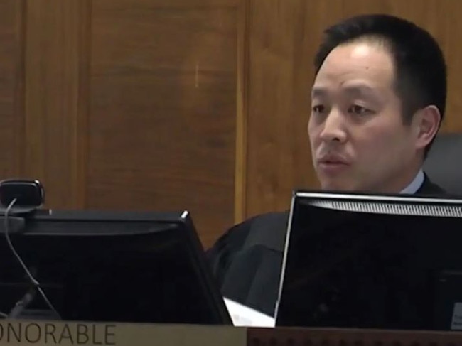 Judge Dean Chuang sentenced Kindred to two years of probation and $700 in fines and fees. She must register as a sex offender for 10 years. Picture: KHQ