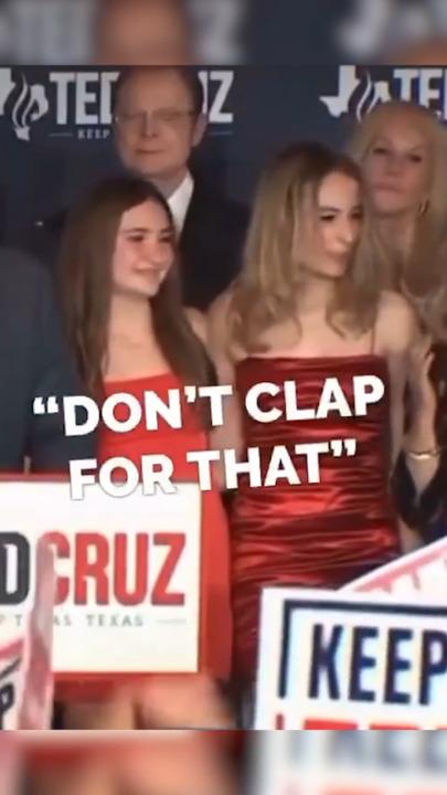 'Don't clap for that'- Politician's daughter steals the show