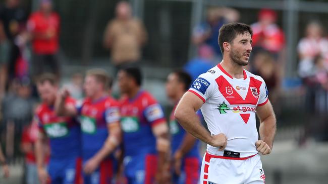 Ben Hunt has failed to deliver on his big-money move to the Dragons. Picture: Getty