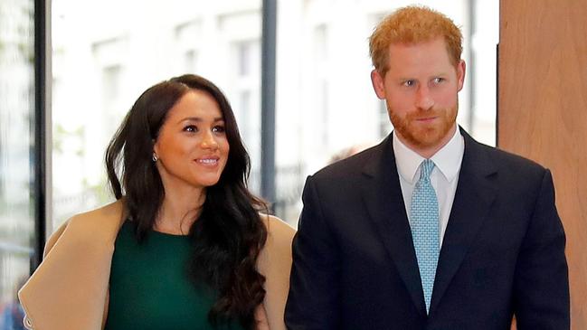 After stepping down as senior working royals, the Duke and Duchess of Sussex are believed to have moved to Los Angeles. Picture: Tolga Akmen/AFP