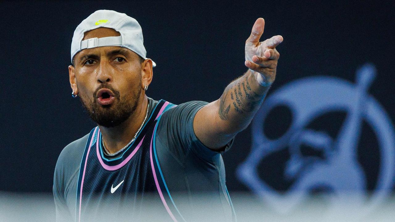 Nick Kyrgios has been the main voice calling out the Sinner saga. (Photo by Patrick HAMILTON / AFP)