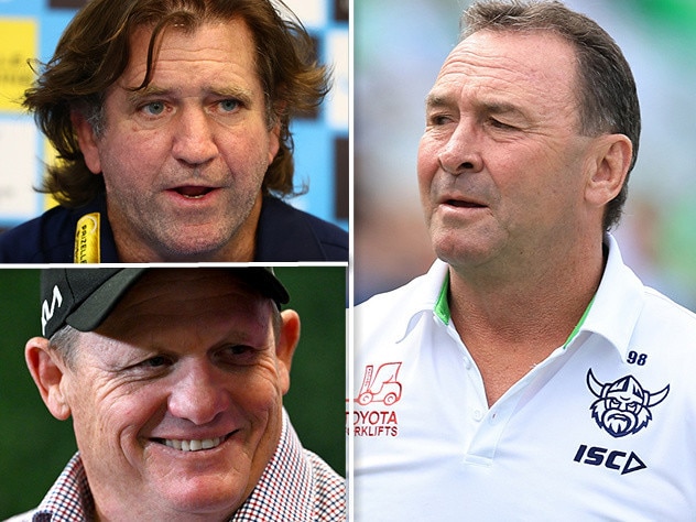 Ricky Stuart, Des Hasler and Kevin Walters.