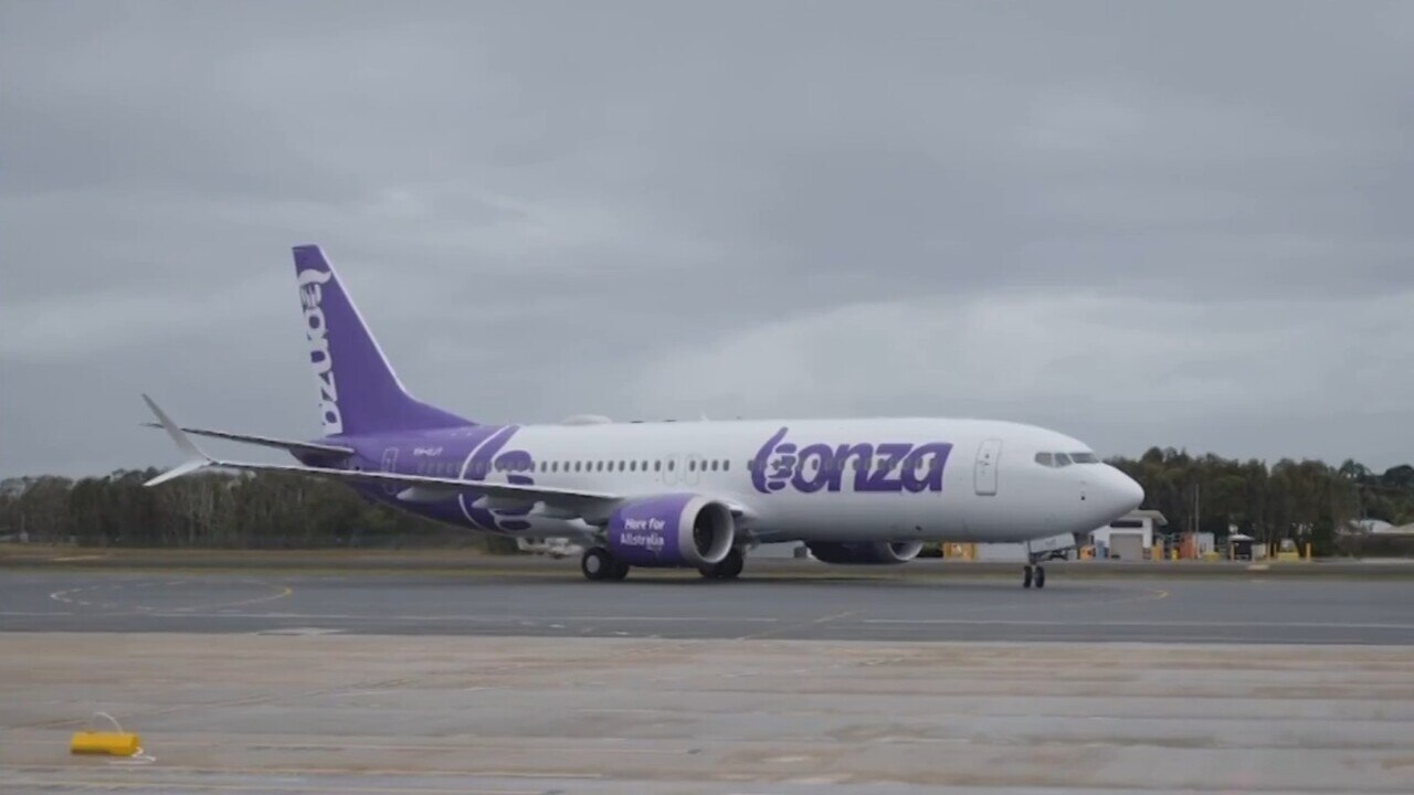 Bonza Airline takes to the skies for the first time