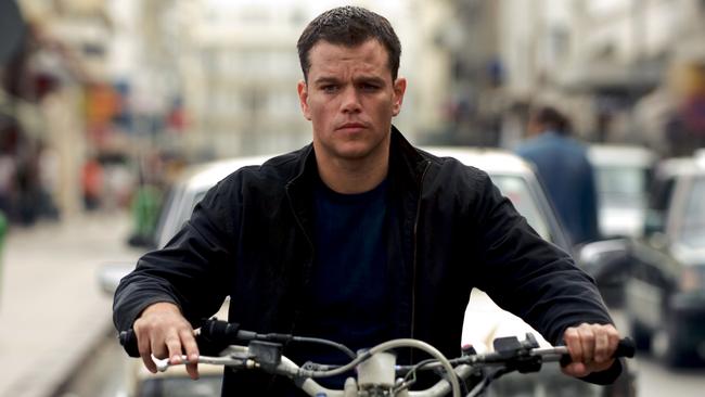 Matt Damon in The Bourne Ultimatum – the best movie in the Bourne franchise.