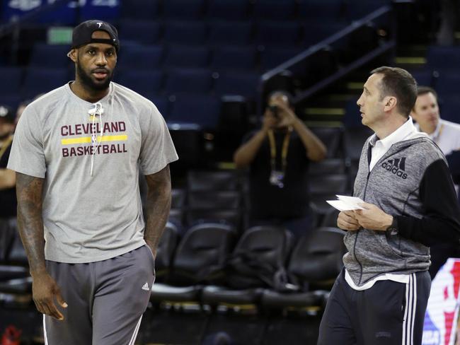 Lebron’s relationship with Blatt was put into question during the 2015 Finals series.