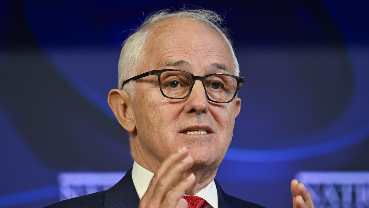 Malcolm Turnbull slammed the Nationals’ nuclear push as ‘crazy’ and accused them of treating the Liberals with ‘zero respect’ in a ‘fight about nothing.’ Picture: NewsWire / Martin Ollman
