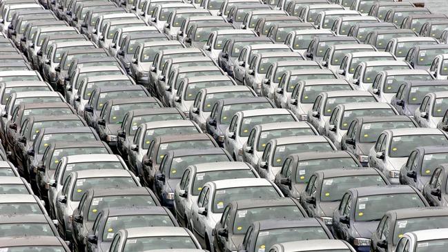 Imports of motor vehicles jumped in July. Picture: Marc McCormack.