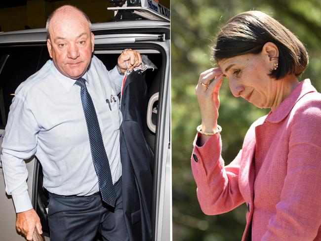 Composite image of Daryl Maguire and NSW Premier Gladys Berejiklian