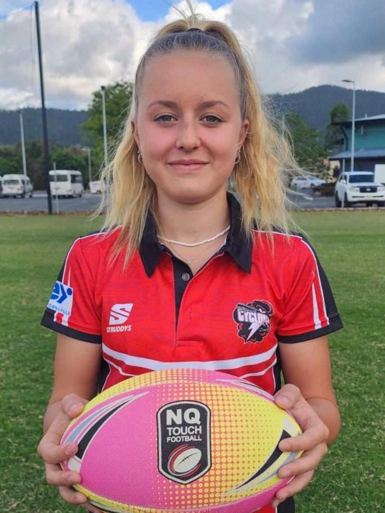 Lanie Hazeltine will feature for the North Queensland Tropical Cyclones in the National Youth Championships, which kick off from September 27. Picture: Supplied.