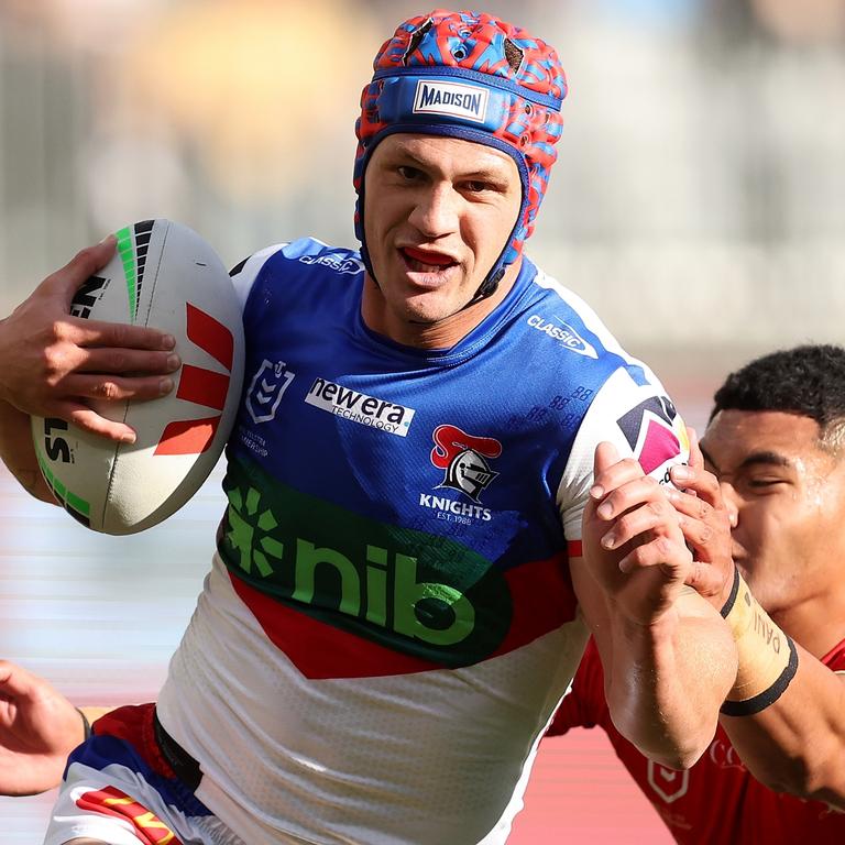 Kalyn Ponga is on fire for the Knights. Picture: Getty