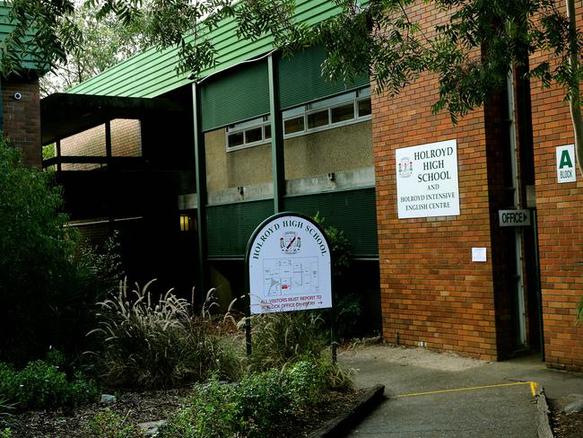 Holroyd High School has a different timetable for its “specialist support classes” for students with intellectual disabilities, mental health disorders and autism spectrum disorder.