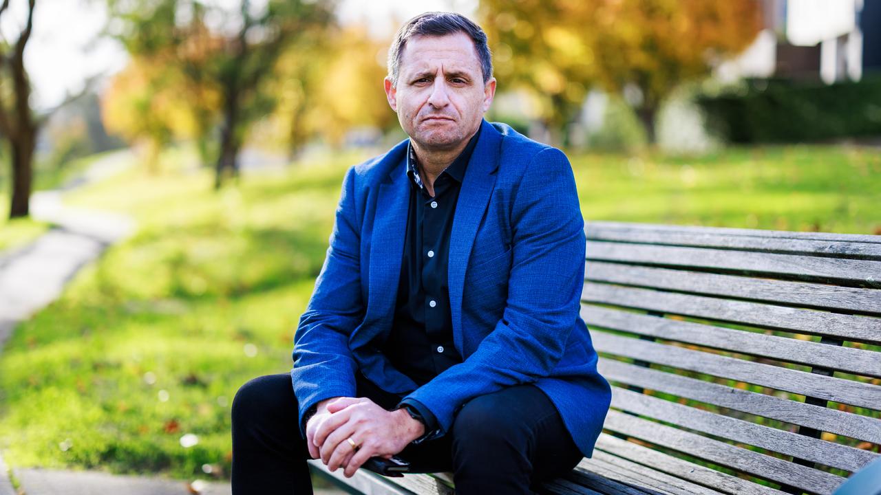 Political strategist and Redbridge Group director Kos Samaras says the changing demographics of the Corangamite electorate favour Labor. Picture: Aaron Francis.