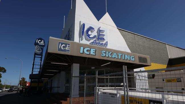 Exterior images of the Adelaide Ice Arena. Picture: Emma Brasier.