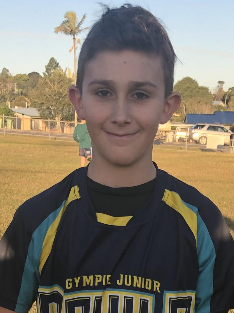 Lucas Wruck from the Under 12's Gympie Devils. Picture supplied.