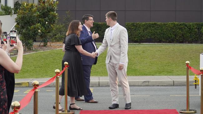 Liam at the Caloundra Christian College formal 2024