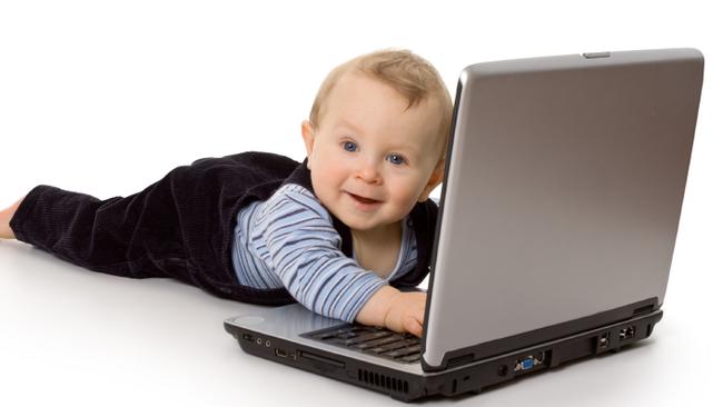 A new study has revealed the extent to which babies are using digital devices.