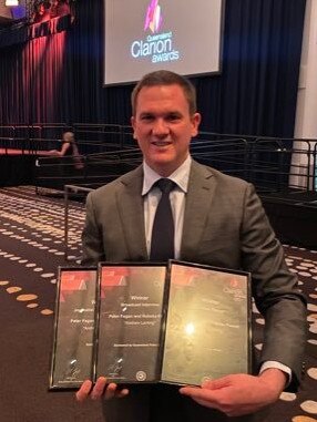 Peter Fegan was stripped of his media awards for his reports on former Liberal MP Andrew Laming.