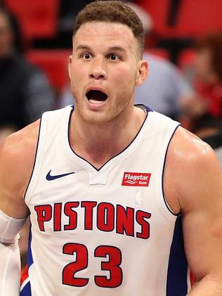 NBA player Blake Griffin of the Detroit Pistons. Picture: Getty