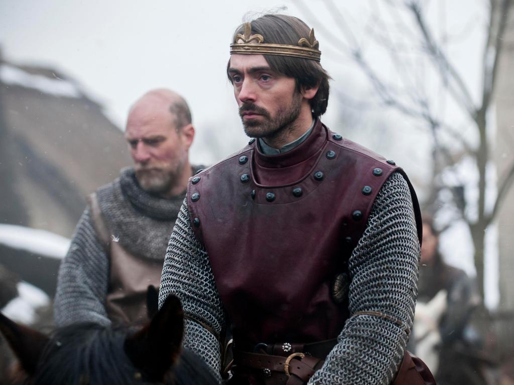 Dreams destroyed … David Dawson as King Alfred the Great in The Last Kingdom. Picture: Netflix