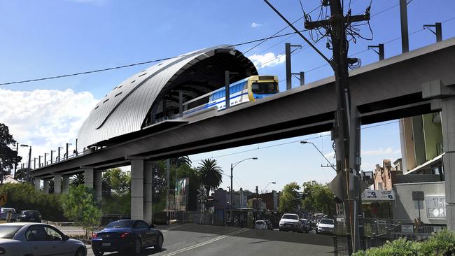 Sky rail concept art. Four workers were charged with stealing material from the project’s work sites.