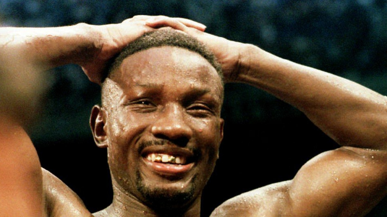 Hall of Fame boxer Pernell Whitaker has died after being struck by a car in the US. Picture: AFP