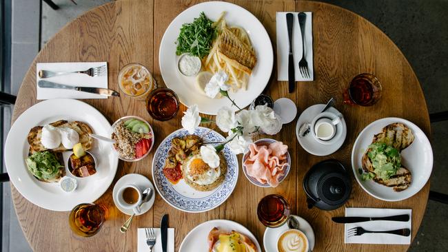 Some of the breakfast and lunch options at Bam Bam Bakehouse *drools*