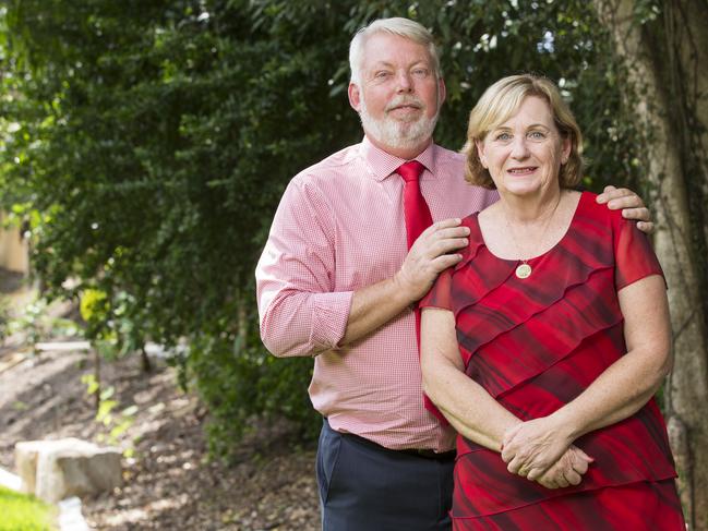 Denise and Bruce Morcombe fought for an inquest into their son’s death. Picture: Lachie Millard