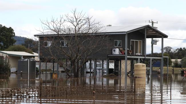 Almost 60,000 residents remained under evacuation orders early on Thursday. Picture: David Swift