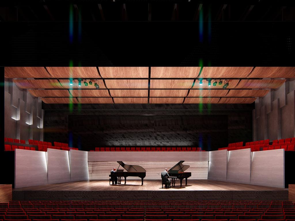 The theatre in Mona’s proposed Motown hotel. Picture: SUPPLIED