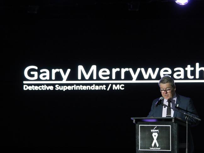 Former Blacktown Superintendant Gary Merryweather was the MC.