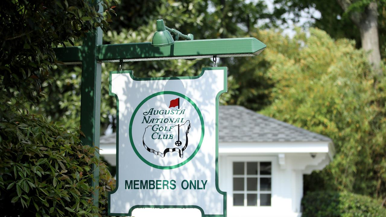 AUGUSTA, GEORGIA - APRIL 07: A general view of the entrance to Magnolia Lane during the Drive, Chip and Putt Championship prior to the Masters at Augusta National Golf Club on April 07, 2019 in Augusta, Georgia. (Photo by Andrew Redington/Getty Images)