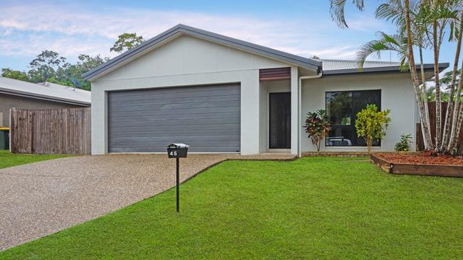 A three bedroom home at 45 Timberlea Drive East, Bentley Park, sold for $337,000 on July 13. It was sold by Explore Property. Picture: supplied.