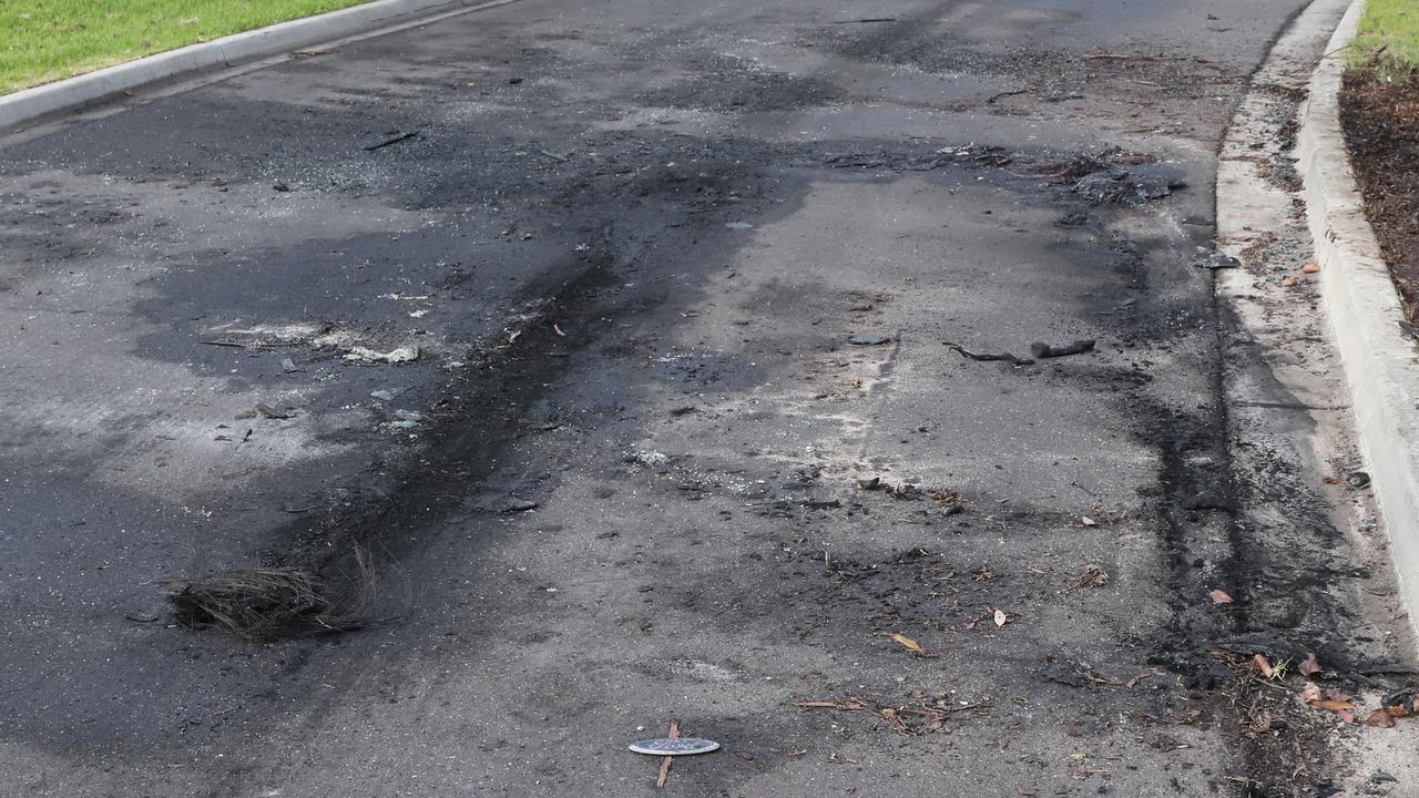 The street in Epping where the burnt-out car was found. Picture: NCA NewsWire / David Crosling